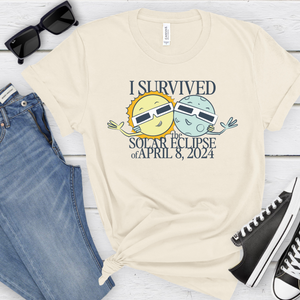 I Survived the Total Solar Eclipse of 2024 TShirt