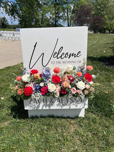 Custom Event Welcome Sign Rental