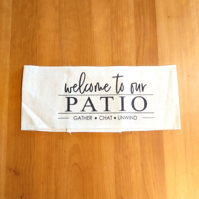 Welcome to our Patio Pillow Wrap - Clearance