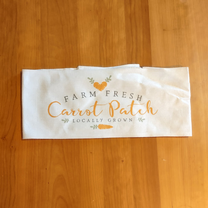 Easter Carrot Patch Pillow Wrap - Clearance