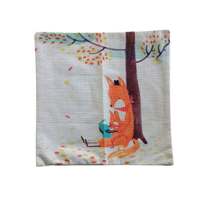 Fox Reading Pillow