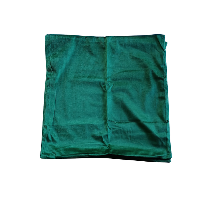 Dark Green Velvet Pillow Cover