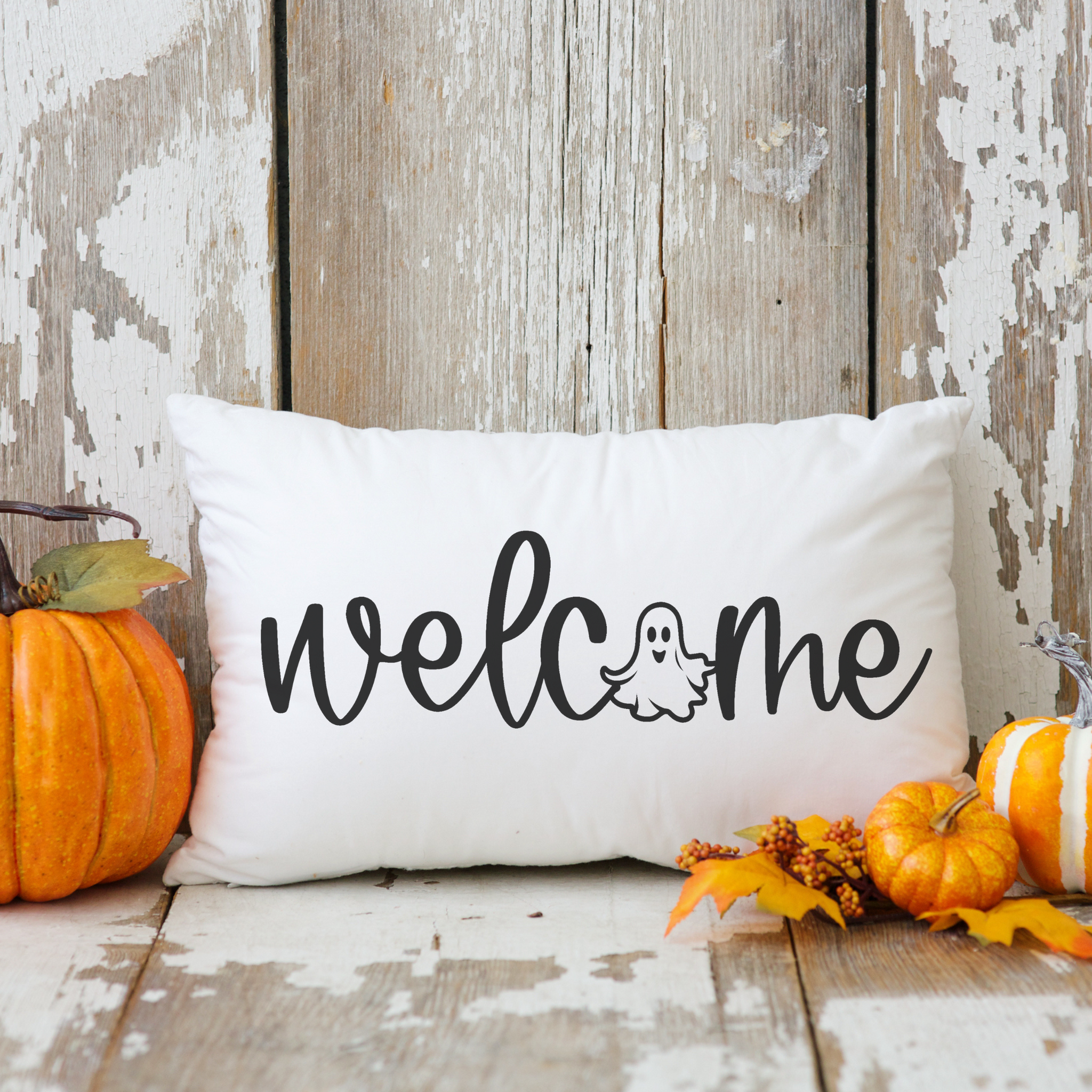 Welcome clearance throw pillow