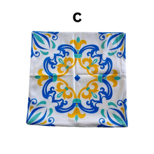 Bright Yellow, Blue and Teal Pillow Covers - 4 options