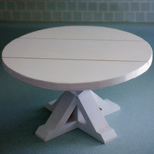 Farmhouse Table Cake Stand with Shiplap top