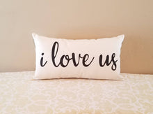 I Love Us Decorative Accent Lumbar Pillow