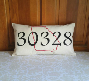 Zip Code with State Outline